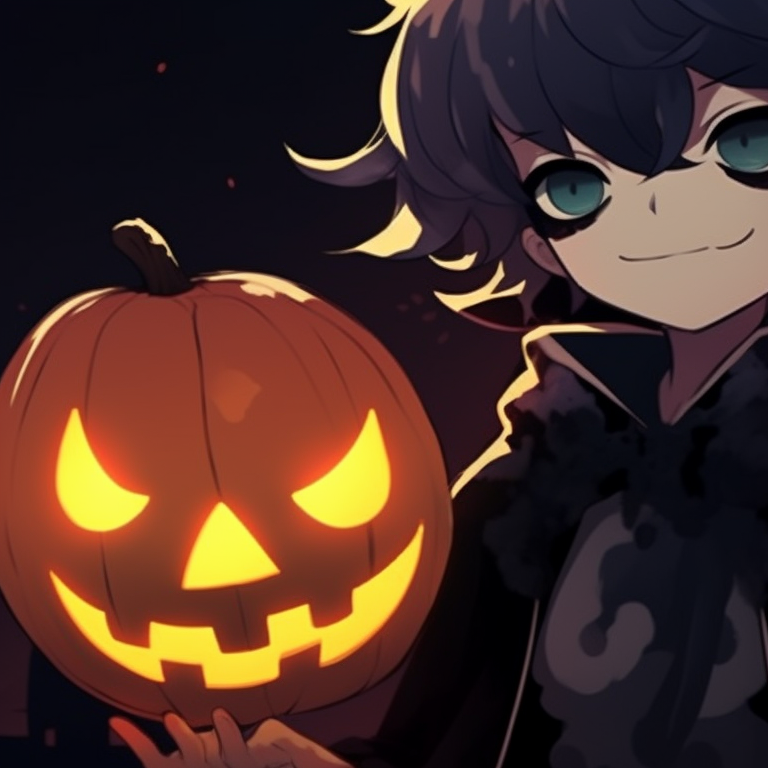 Two characters at a carnival in clown and ringleader costumes, with vivid colors and dynamic composition. halloween inspired non anime matching pfp pfp for discord.