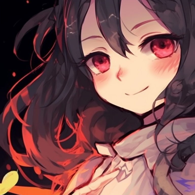 Two characters in identical attire, standing back-to-back with a determined expression, crafted with bold lines and dark shades. diverse matching pfp styles for anime best friends pfp for discord.