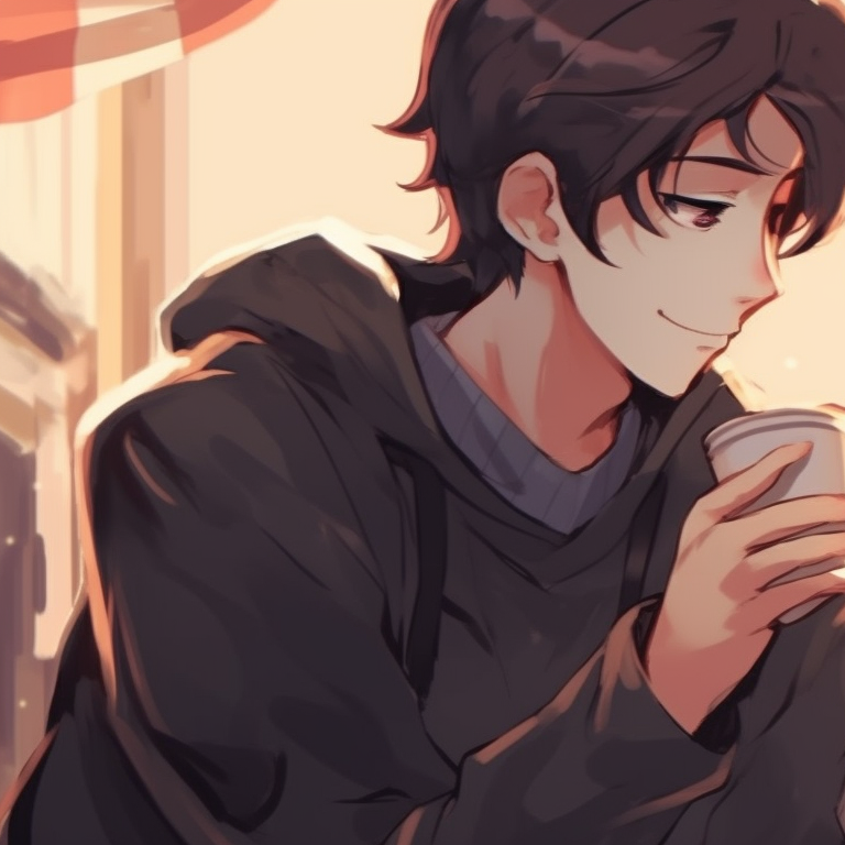 Two characters strolling along together, matching outfits and casual tones discord matching pfp for friends pfp for discord.