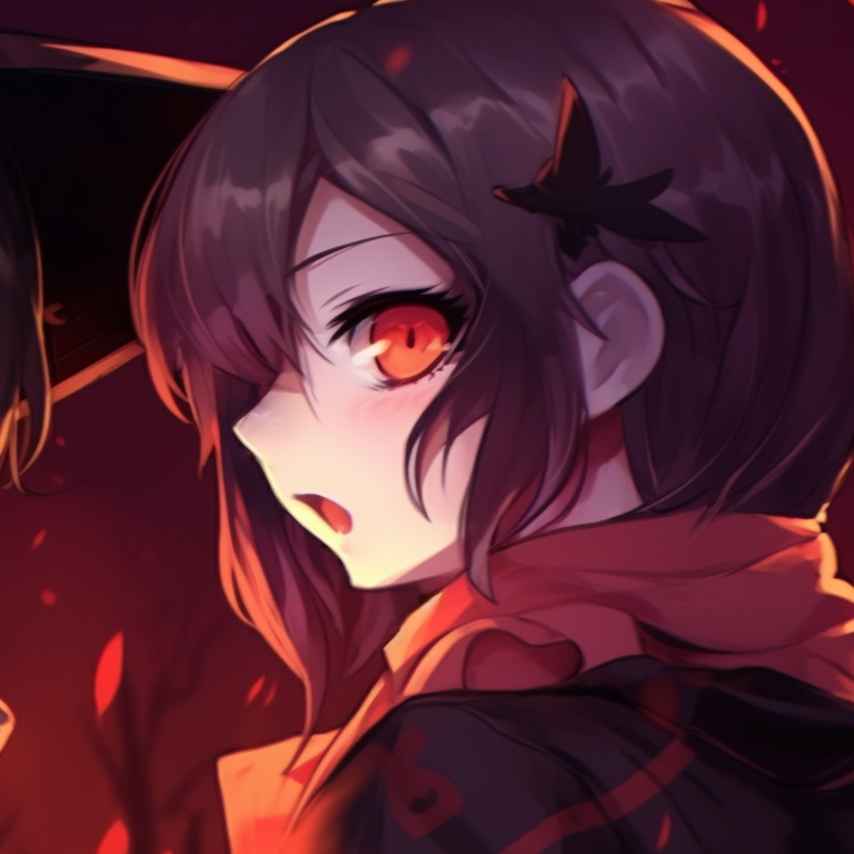 Two characters as ghosts, muted colors and ethereal glow, holding hands cute matching pfp for couples halloween styled pfp for discord.