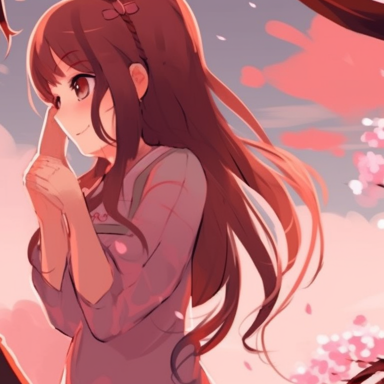 Two characters on a winter walk, muted colors with white and blue dominance, intimate views. fun cute matching pfp for couples pfp for discord.