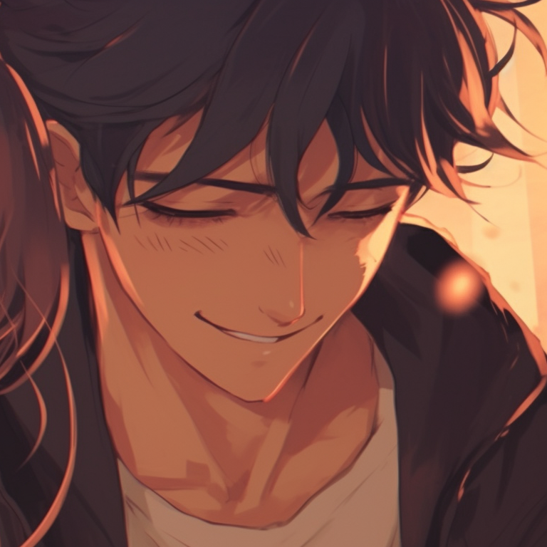 Two characters outlined against a luminous backdrop, intimate pose, detailed features in relief. anime couples matching pfp with cool art styles pfp for discord.