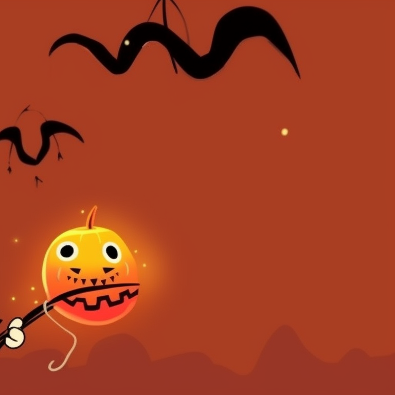 Stickman characters, in witch and vampire costumes, dramatic shadows and vibrant Halloween colors. stickman pfp in halloween settings pfp for discord.