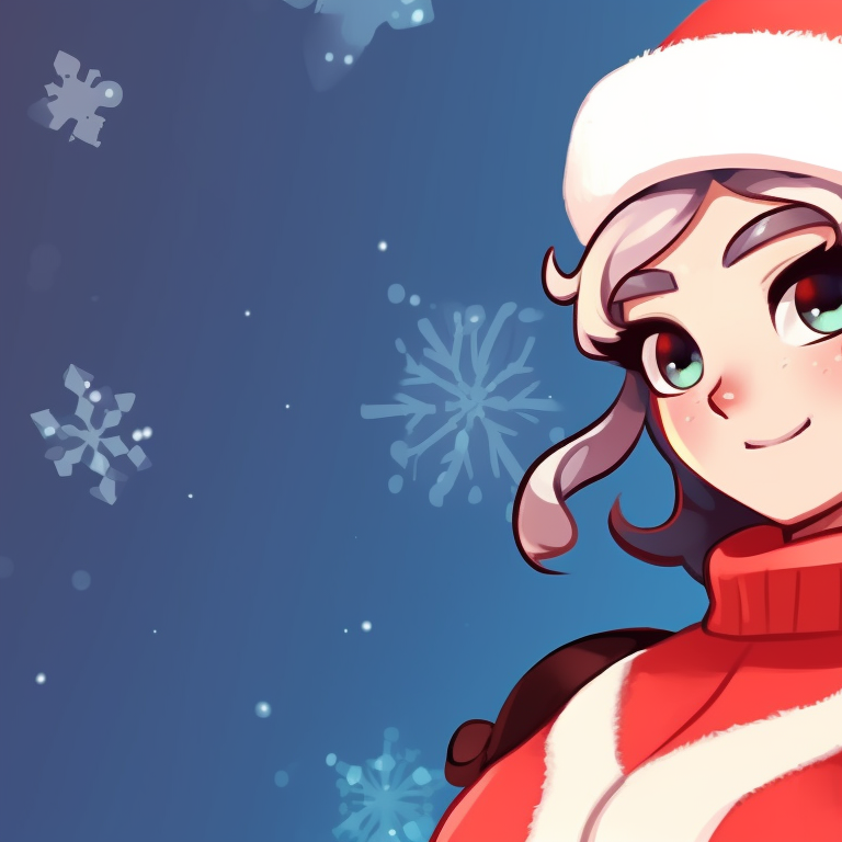 Two characters from Valorant, stylish and modern, adorned in festive attire valorant festive season matching pfp pfp for discord.