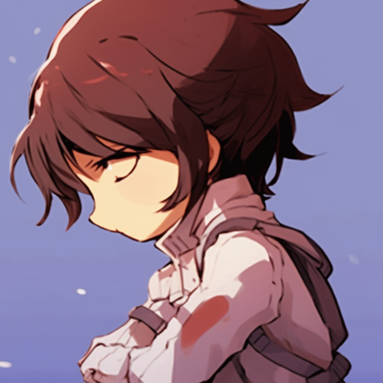 Two characters, fantasy elements and earthy color palette, encountering a magical creature. adorable matching pfp gifs pfp for discord.