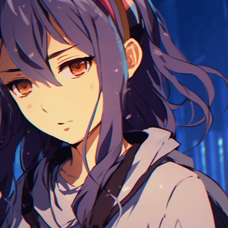 Two characters surrounded by glowing energy, featuring neon lights and high tech details. iconic matching gif pfp styles pfp for discord.