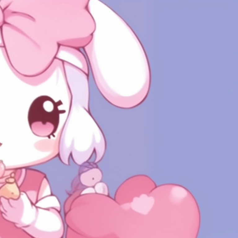 Pochacco and Tuxedosam, playful theme with bold, vibrant colors, side by side. stylish matching sanrio pfp pfp for discord.