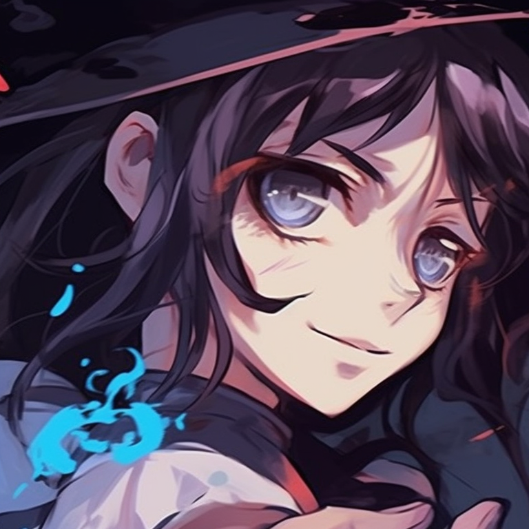 Two characters embodying opposing elements, highlighted by bold, contrasting colors. innovative matching pfps for friends pfp for discord.