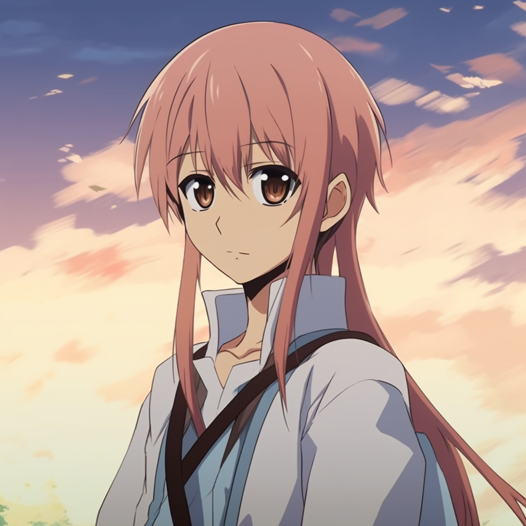 Close-up of Asuna, focus on her delicate features and detailed eyes interesting good anime pfp