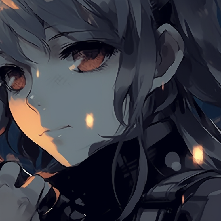 Two characters in casual outfits, relaxing, earthy tones, detailed scenery. amazing matching anime pfp pfp for discord.