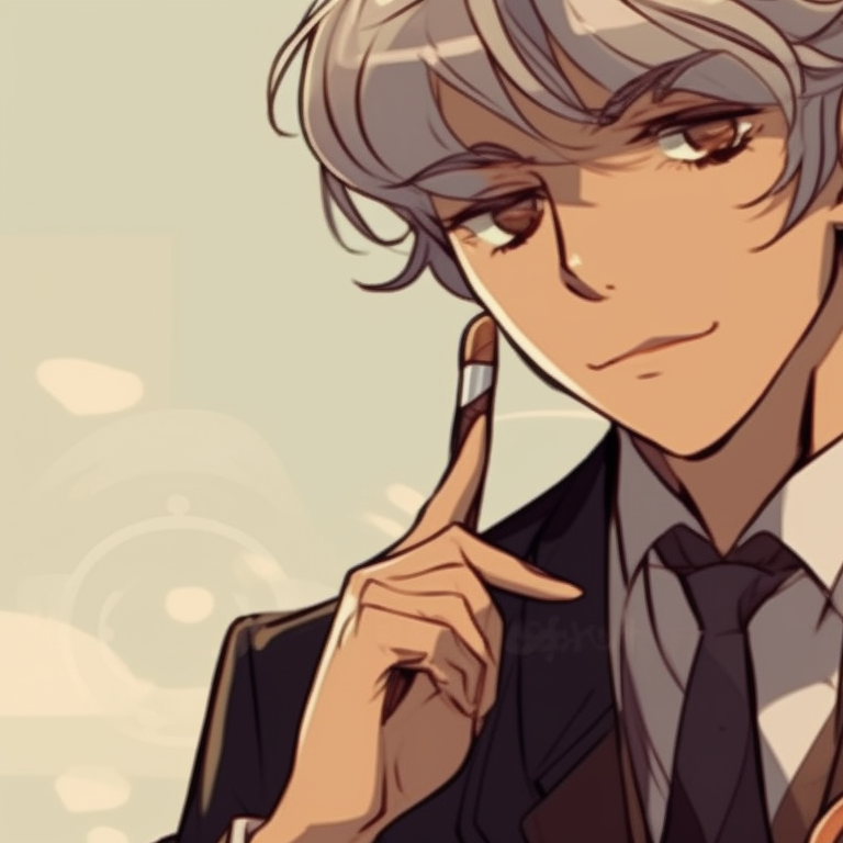 Two characters in traditional vintage attire, muted colour palette and fine sketch-like lines. vintage matching pfp discord profiles pfp for discord.