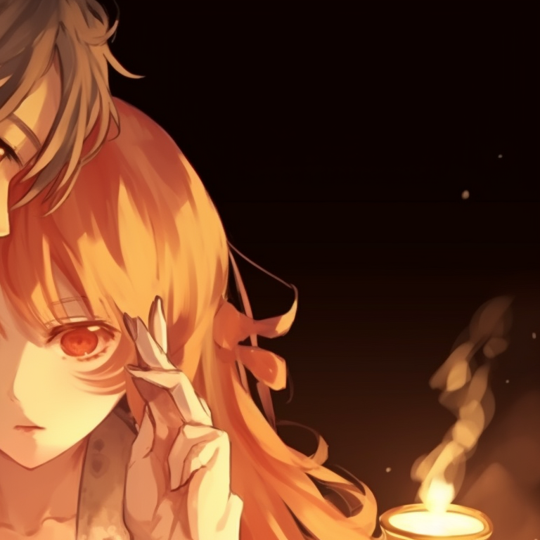 Two characters in skeleton-themed clothing, stark lines, and striking poses. anime theme matching couples pfp for halloween pfp for discord.