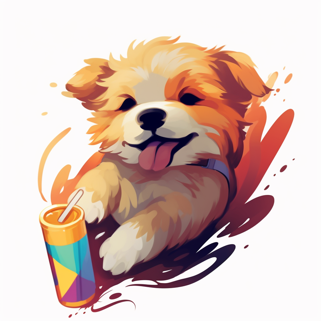 Anime rendition of a rooster with vibrant colors, intricate patterns and oriental style. cute animal pfp selection