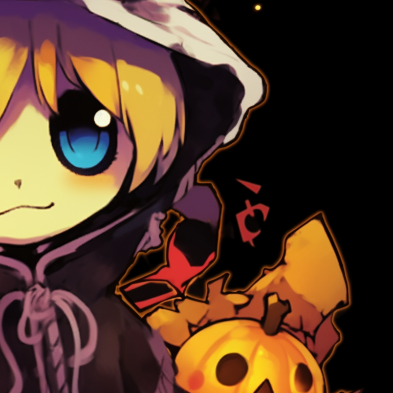 A group of ghost Pokemon, pale shades and luminous eyes, hovering together. matching pokemon pfp halloween theme for friends pfp for discord.