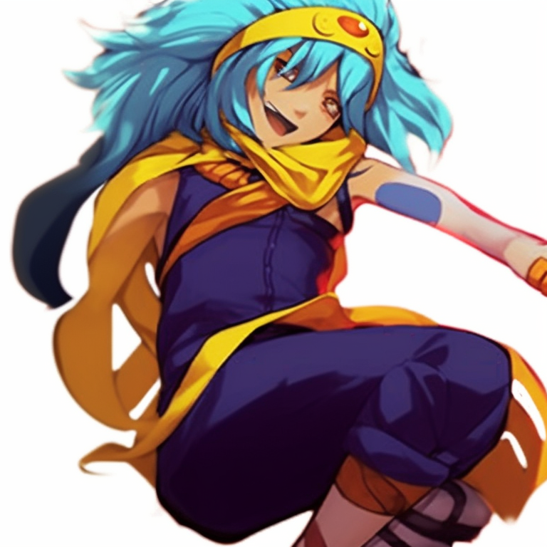 Two characters in exaggerated poses, vibrant colors and strong lines funny matching pfp designed for friends pfp for discord.