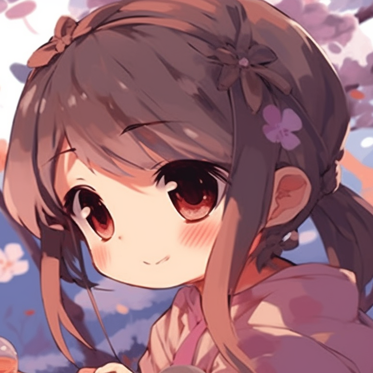 Two characters under a nightly sky, detailed outfits and luminescent hues. cute friends matching pfp pfp for discord.