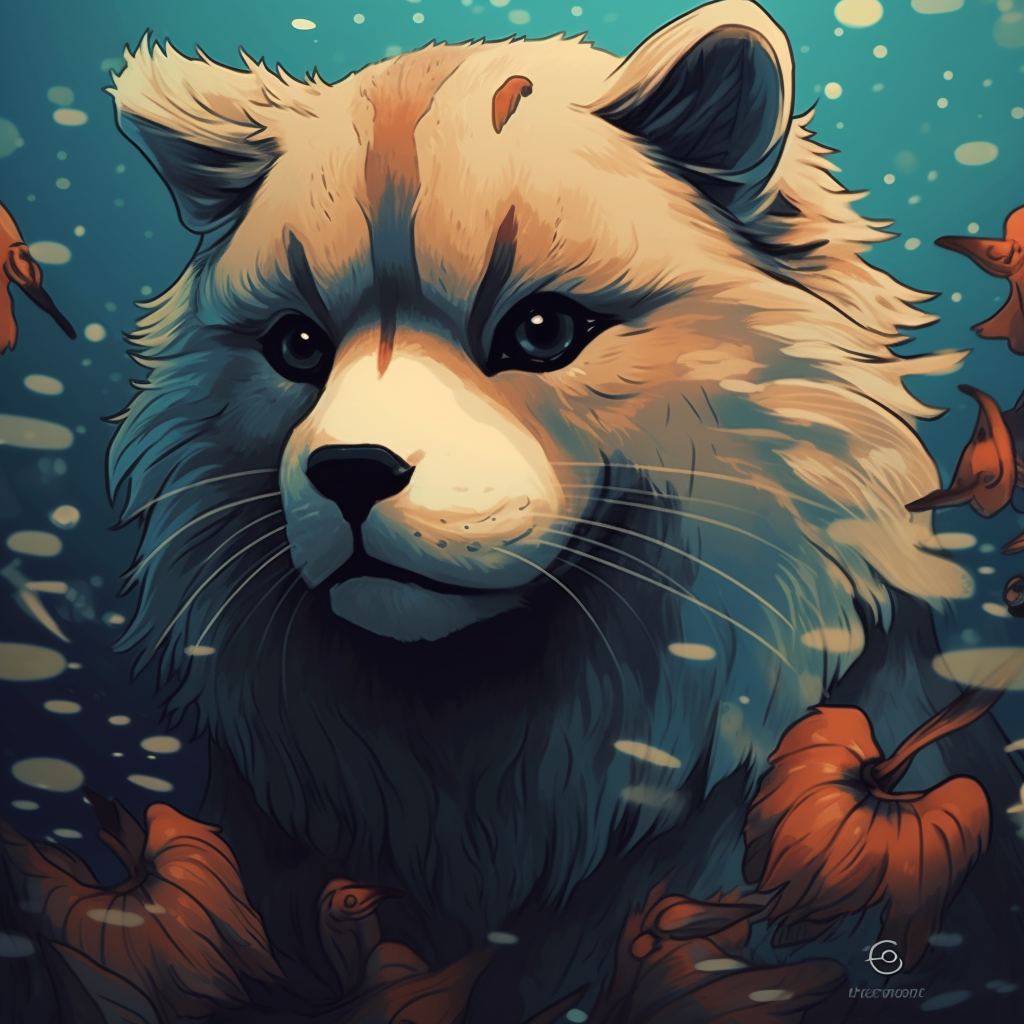 A gazelle portrayed in anime, soft colors and graceful lines to show movement. animal pfp for nature lovers