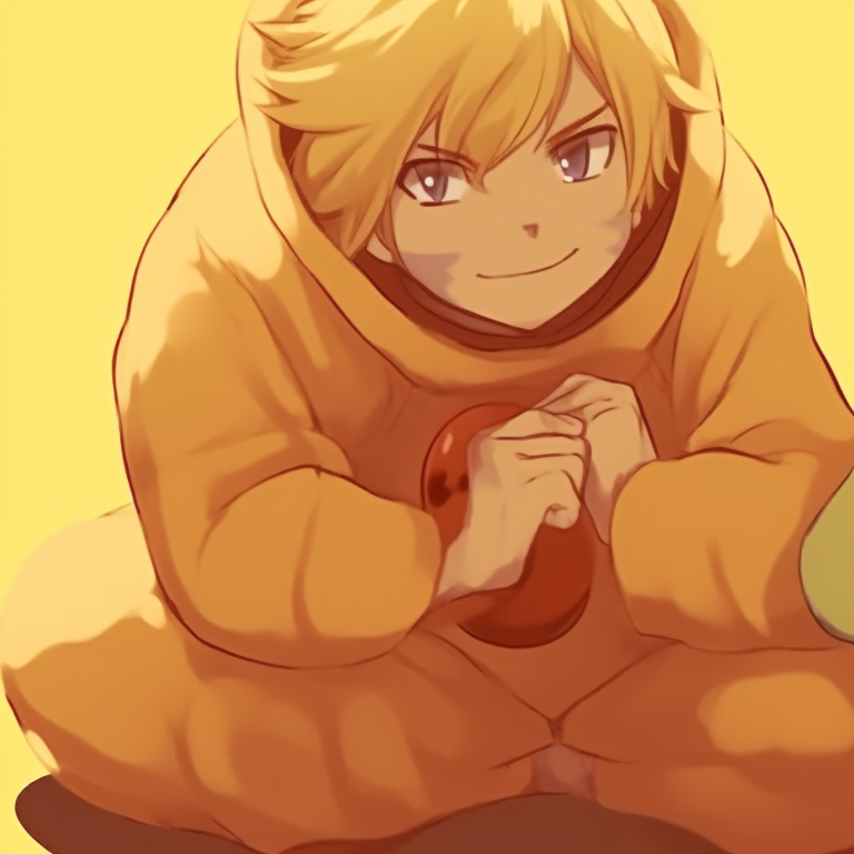 Two characters snuggling in oversized cat hoodies, warm colors emanate a cosy atmosphere. funny pfp that match for cat lovers pfp for discord.