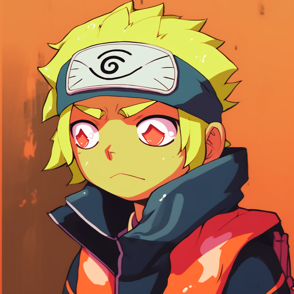 Pepe the Frog styled as Naruto Uzumaki, with signature costume and vibrant anime color palette pfp featuring anime meme pfp for discord.