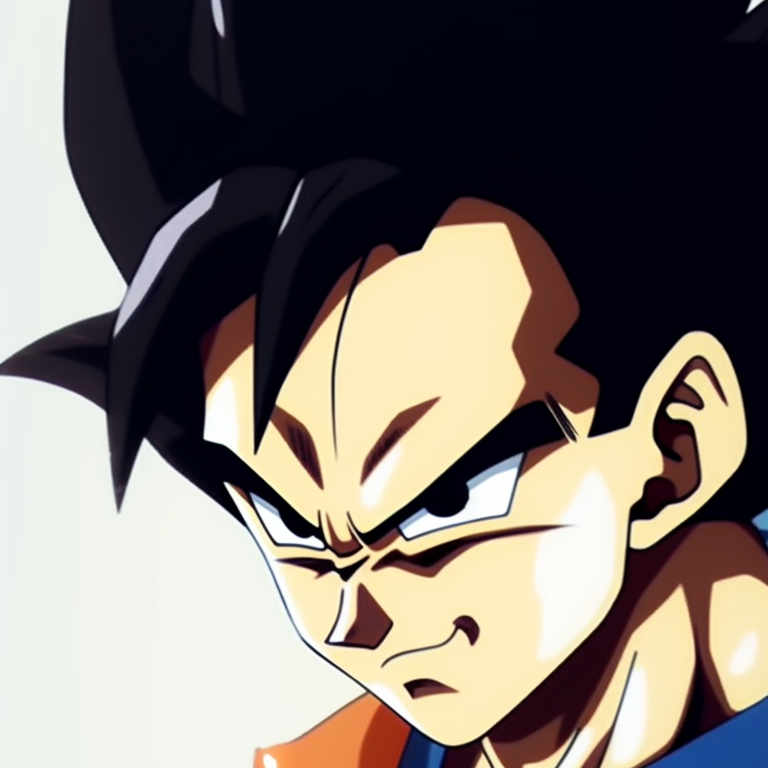 Goku and Vegeta in battle poses, stark shadows and brilliant light effects emphasizing the intensity of their impending fight. dragon ball goku and vegeta matching pfp pfp for discord.