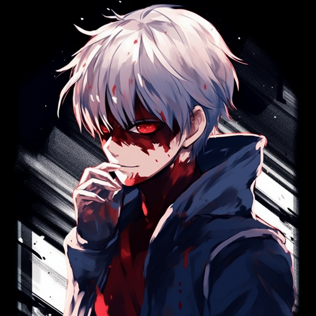 Todoroki displaying his icy-hot powers, dynamic flames and ice crystals depiction. cool anime pfp for boysHD, free download