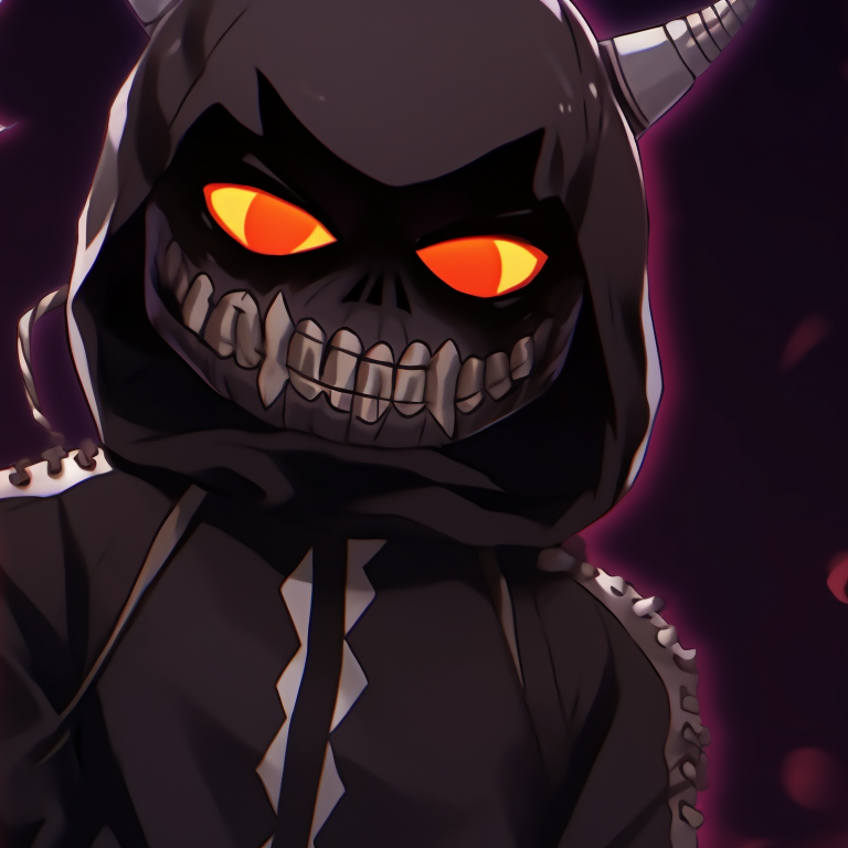 Two Tokyo Revengers characters donned in Halloween costumes, with a dark and eerie atmosphere. tokyo revengers matching pfp halloween theme images pfp for discord.