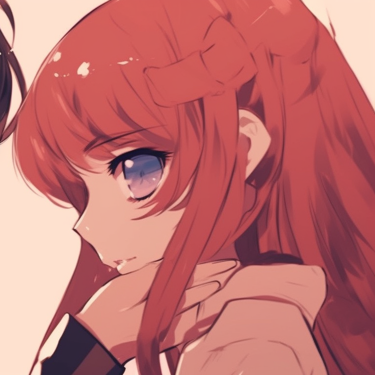 A young duo, ethereal light surrounding them, long flowing lines, and delicate features in pastel colors. unique matching anime pfp for couples pfp for discord.