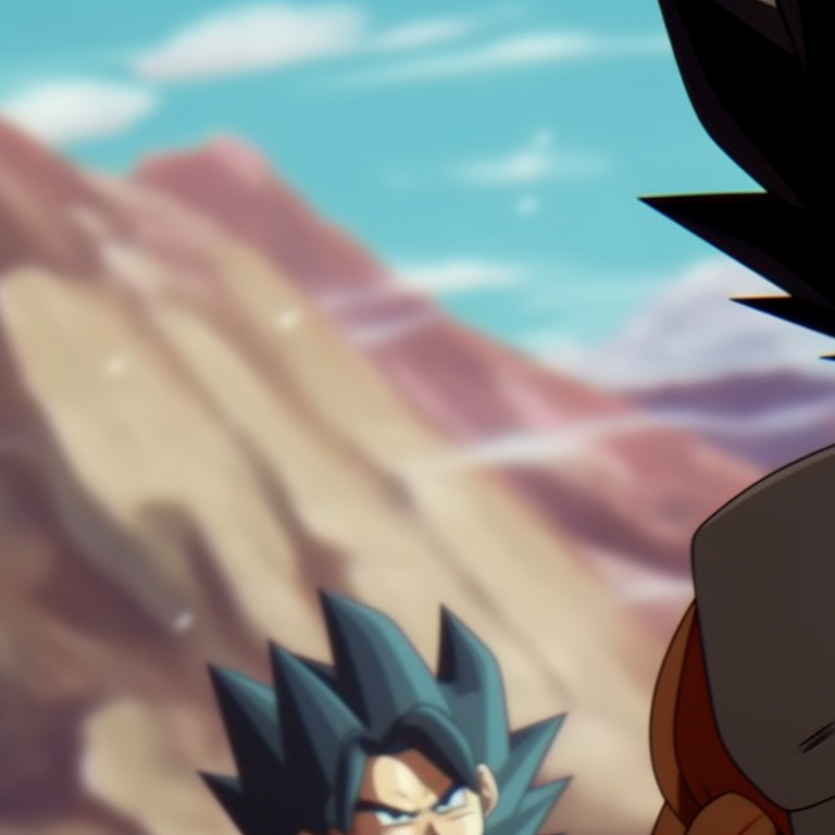 Goku and Vegeta in thoughtful poses, soft colors and low contrast. exploring goku and vegeta pfp pfp for discord.