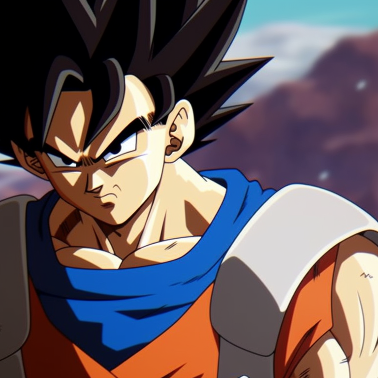 Goku and Vegeta in thoughtful poses, soft colors and low contrast. exploring goku and vegeta pfp pfp for discord.