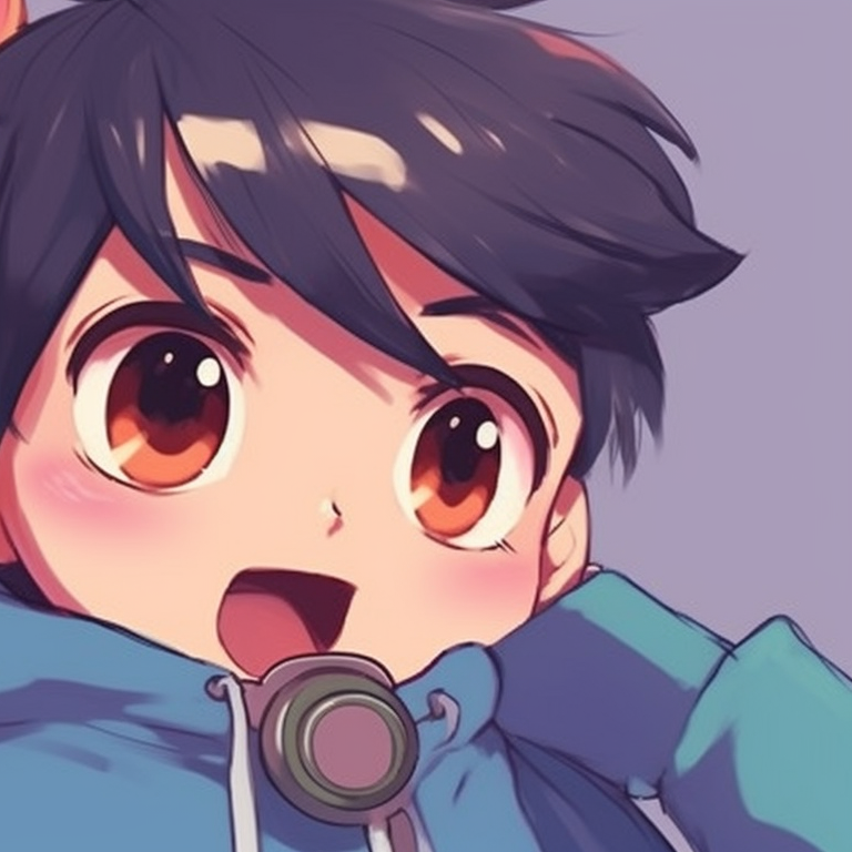 Two characters with humorous expressions, pastel background and cartoonish outfits. funny matching pfp concept pfp for discord.