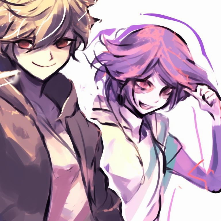 Three characters in combat-ready stances, energetic motion lines and vivid colors. unique matching trio pfp ideas pfp for discord.