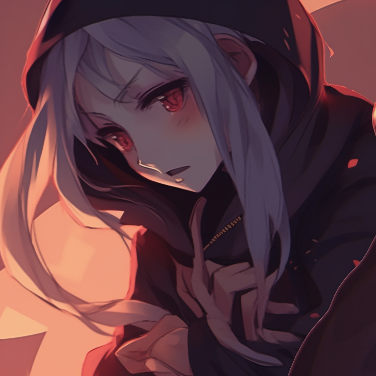 Two characters, colorful attire and mystical background, embarking on an adventurous journey. anime boy-girl matching pfp pfp for discord.