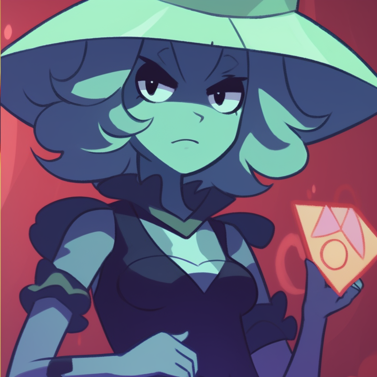 Two characters under the Halloween moonlight, high contrast and mystical aura. steven universe halloween special icons pfp for discord.