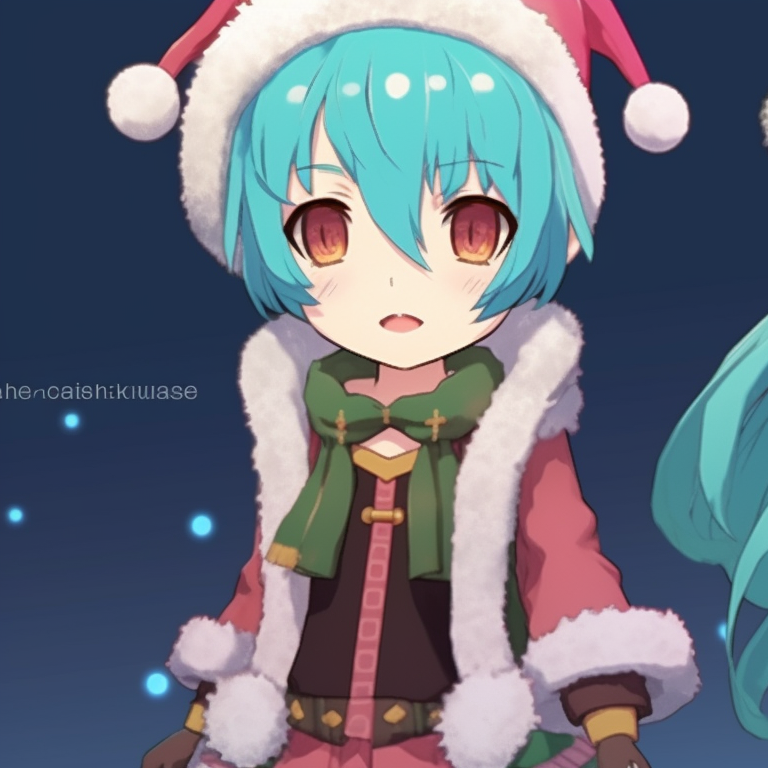 Two Hatsune Miku characters, star-studded sky in the background, pastel colors and soft lighting, intimate interaction between characters signifies unity. hatsune miku's festive matching pfps pfp for discord.