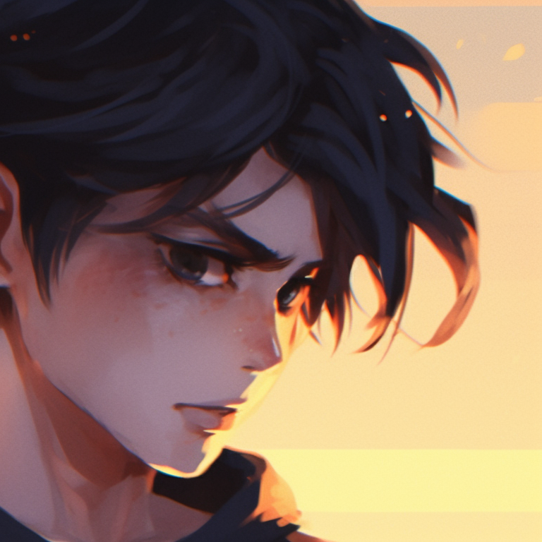 Two characters with mechanical attachments, detailed features, and a touch of mutual connection. real-life match pfp for couples pfp for discord.