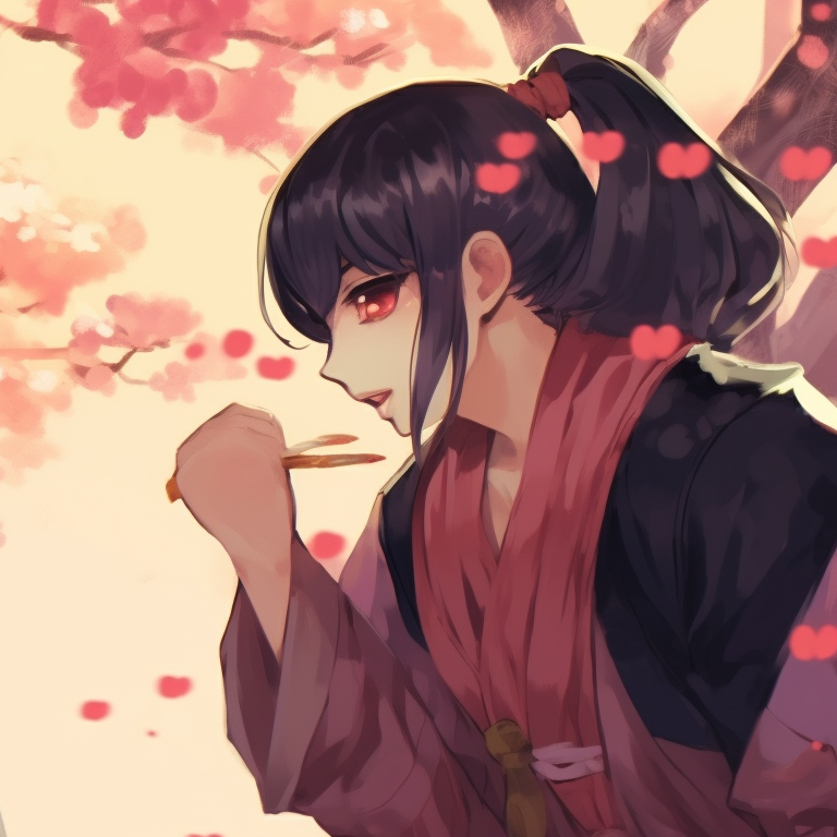 Two characters under contrasting backgrounds, one cool and the other warm, showing a dynamic balance. discord matching pfp anime edition pfp for discord.