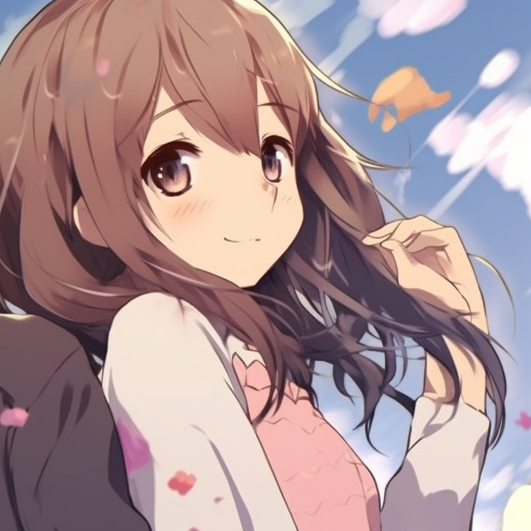 Two characters, casual clothing and serious expressions, deep in conversation. horimiya season insight pfp for discord.