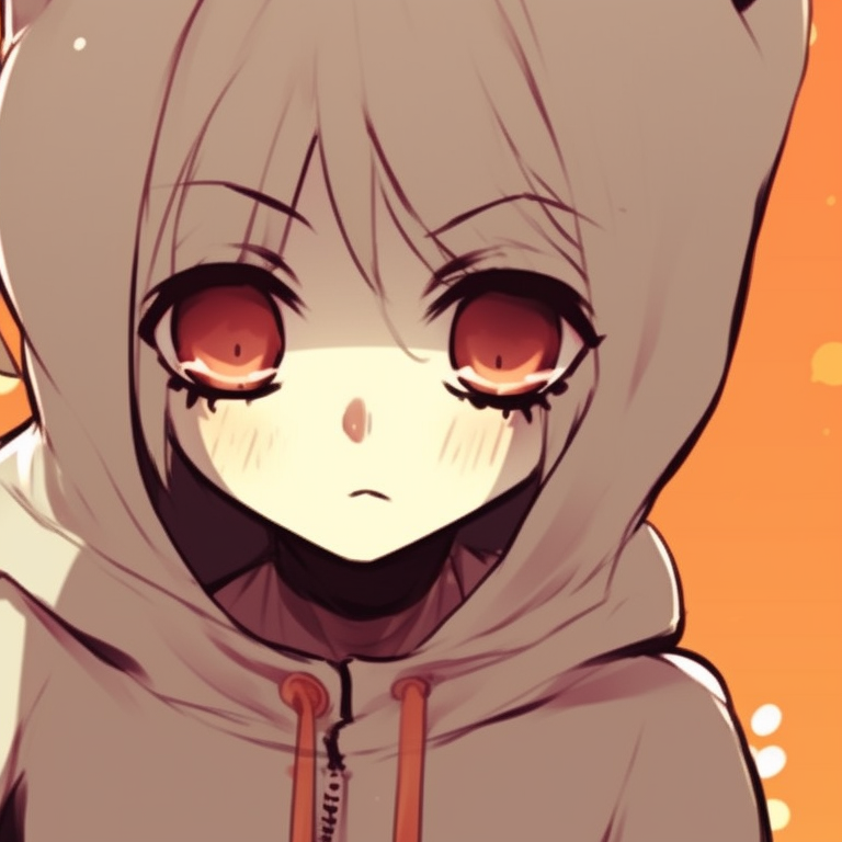 Denji and Power, in creepy Halloween outfits, voiced colors and soft shading. denji and power halloween pfp ideas pfp for discord.