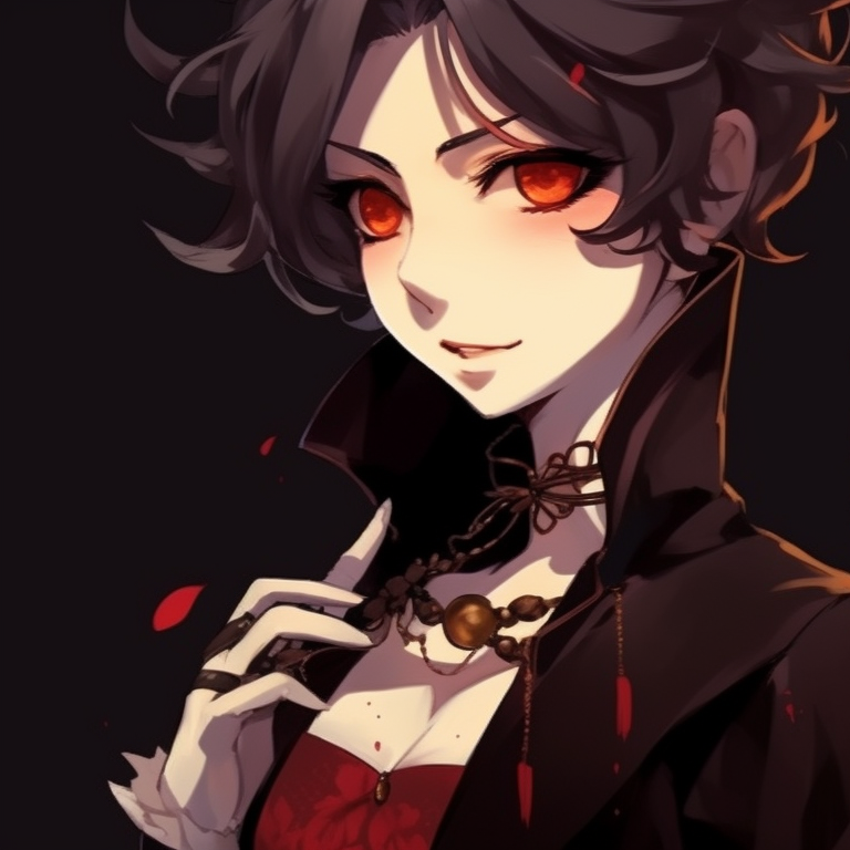 Two characters emanating a macabre aura, with intricate detailing adding depth to the image. jjk matching pfp halloween theme ideas pfp for discord.