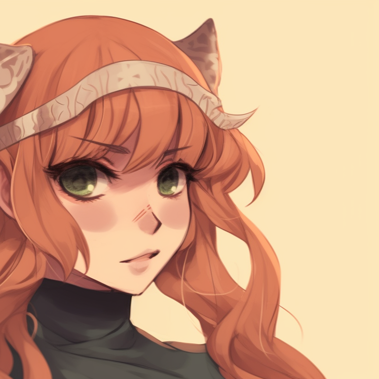 Two characters, looking into each other's eyes, surrounded by falling gold leaves. Pastel background. exquisite golden pfp discord items pfp for discord.