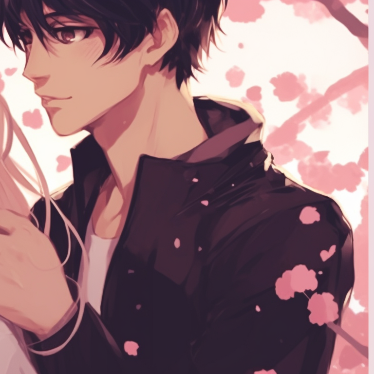 Two characters in funny poses, bright colors and expressive faces. endearing matching couple pfp pfp for discord.