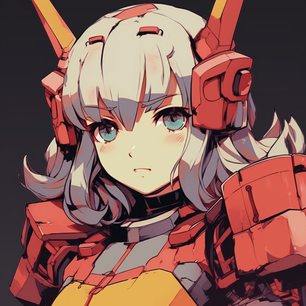 Profile image of retro male protagonist, intense expression and cool color scheme anime vintage pfp