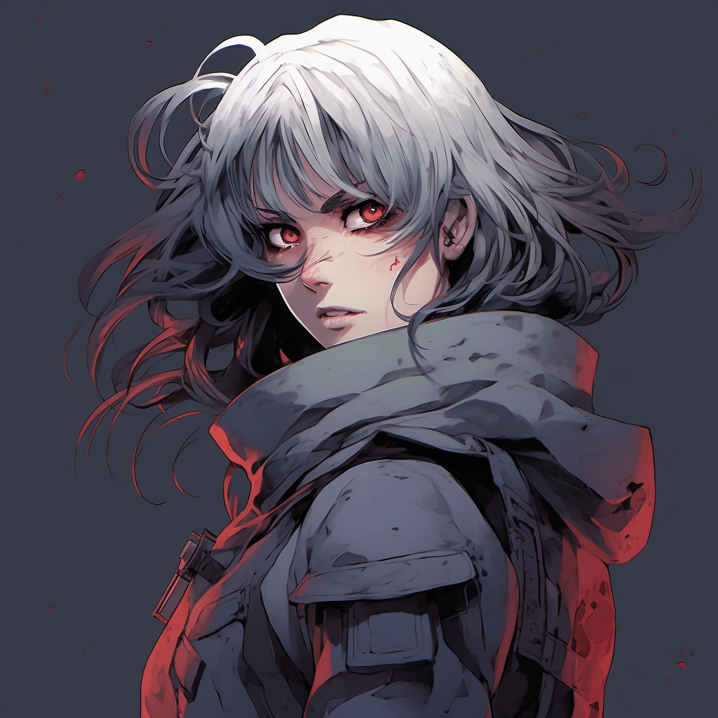 Image of Major in action, dynamic composition and vibrant colors. cool kid badass anime pfp