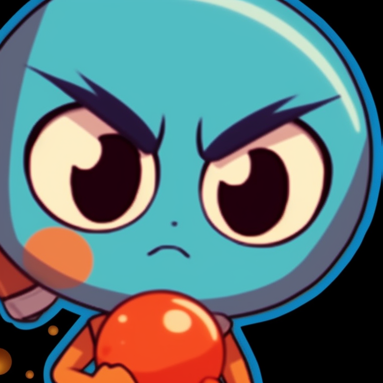 Gumball and Darwin under a spotlight, fine details and contrasting shadows. gumball and darwin themed pfp pfp for discord.