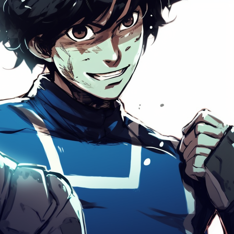 Two goalkeepers in matching gear, solid colors and focus on defensive poses. blue lock matching pfp - manga themes pfp for discord.