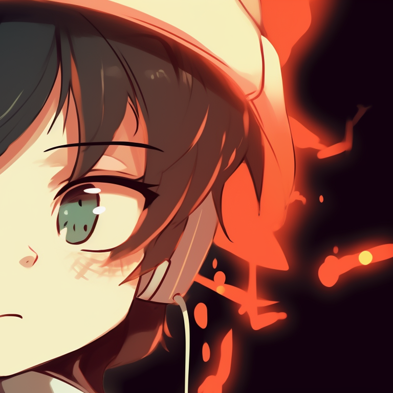 Two memcchi characters, contrasting colors and distinct outlines, facing each other. stylish memcchi matching pfp pfp for discord.