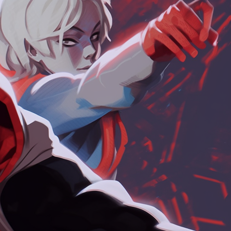 An homage to comic book art in a matching set featuring Miles and Gwen against a cityscape backdrop. miles and gwen pfp alignment in spiderverse pfp for discord.