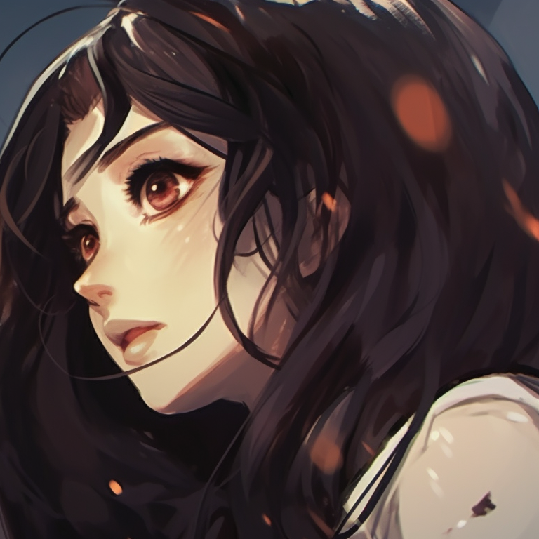 Two characters in battle outfits, strong line art and dynamic poses, ready for a fight. stunning matching pfp for bf and gf pfp for discord.