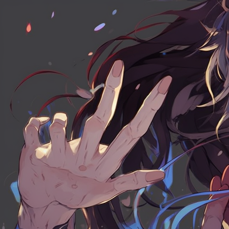 Two characters in combat stance, sharp linework and dynamic expressions. cool matching anime pfp pfp for discord.