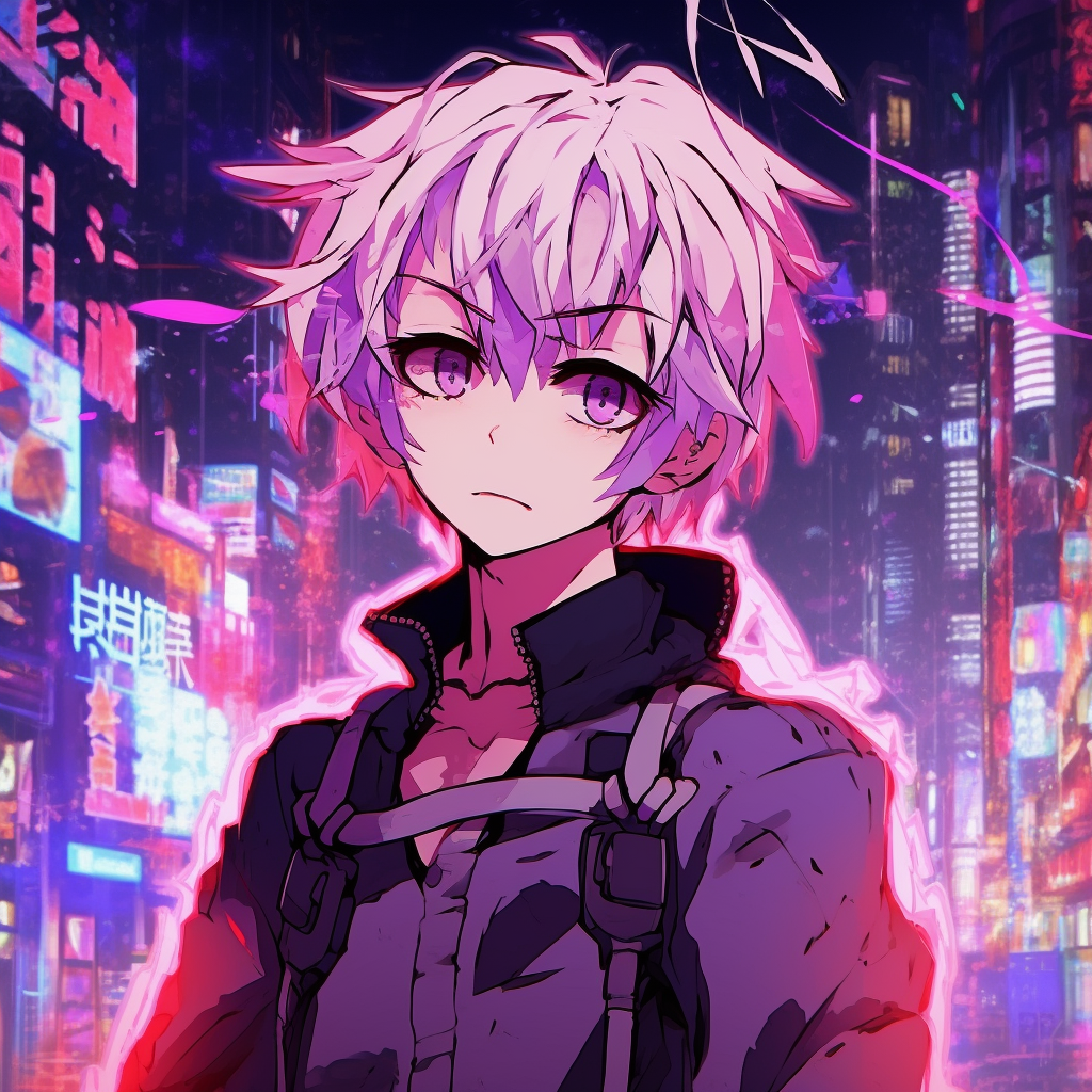 Intelligent looking anime boy with glasses, cool muted colors and detailed shading. unique aesthetic anime pfp